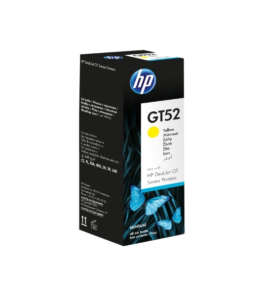 Картридж струйный HP GT52 M0H56AE желтый, 8000 стр. (70 мл.), для HP DJ GT 5810/5820
