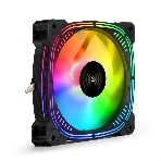 Вентилятор для корпуса ExeGate EX12025H6PSU-PWM.ARGb черный, 120 мм, 1200 об/мин, 33 дБ, 6 pin, фото 1
