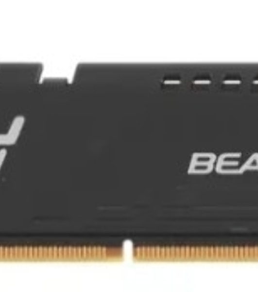 Оперативная память Kingston Fury Beast, DDR5, 8GB (1x8GB), 5600MHz, CL40, DIMM, с радиаторами, черный