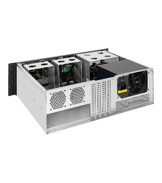 Серверный корпус ExeGate Pro 3U400-07 (RM 19', высота 3U, глубина 400, БП 800ADS, 2*USB)
