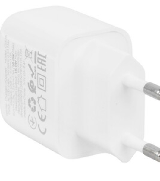 Сетевое зарядное устройство HOCO (6942007631457) CS52A 1USB 3.0A QC3.0 18W, белый