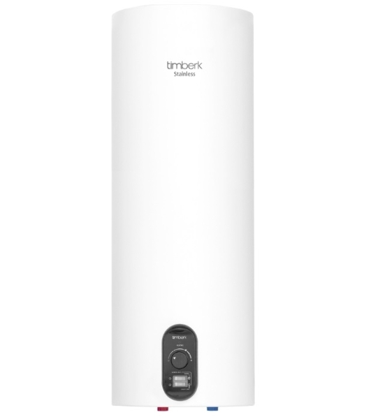 Водонагреватель Timberk SWH RS7 30 V Накопительный 30л, 2 кВт, круглый, супер-узкий, все внутри нержавейка, Ø 750хØх290 (мм), 9,4 кг, Белый