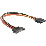 Удлинитель кабеля питания SATA Cablexpert CC-SATAMF-01, 15pin(M)/15pin(F), 30 см, фото 1