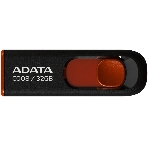 Флешка USB ADATA С008 (AC008-32G-RKD), 32Gb, USB 2.0, R/W 15/5, черный/красный, фото6