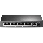 Коммутатор 9-port 10/100Mbps unmanaged switch with 8 PoE+ ports, compliant with 802.3af/at PoE, 65W PoE budget, support 250m Extend Mode, Priority mode and Isolation mode, desktop mount, plug and play., фото4