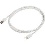 Кабель Buro BHP USB-TPC-1.8W USB 3.0 A(m) USB Type-C (m) 1.8м белый, фото 1