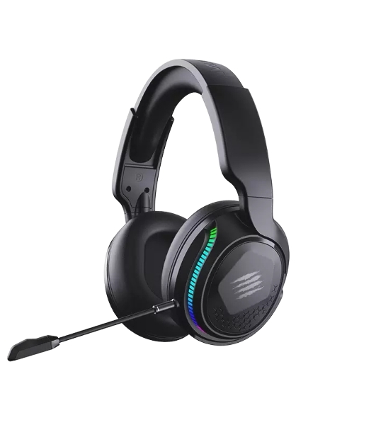 Гарнитура Mad Catz Pilot Pro чёрный, беспроводная + проводная, Bluetooth/радиоканал/3.5 мм, до 60 ч