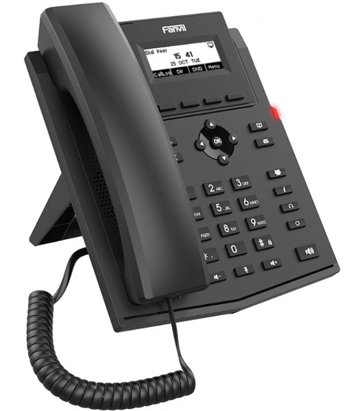 Телефон IP Fanvil X301P черный