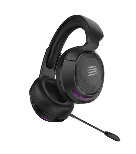 Гарнитура Mad Catz Pilot Pro чёрный, беспроводная + проводная, Bluetooth/радиоканал/3.5 мм, до 60 ч