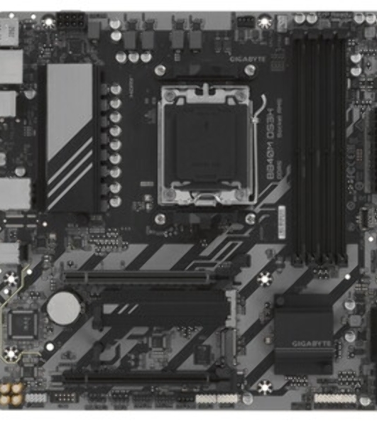 Материнская плата Gigabyte B840M DS3H WIFI6, AM5, AMD B840, 4xDDR5, 4xSATA, 2xM.2, 1xPCIe 4.0 x16, 1xPCIe 3.0 x4, 1xHDMI, 2xDP, 1x2.5Gb LAN, Wi-Fi 6, Bluetooth 5.3, 1xUSB-C 5Gbps, 2xUSB-A 5Gbps, 4xUSB-A 2.0, 3x3.5 мм, 7.1, mATX