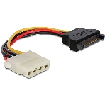 Кабель питания SATA Cablexpert CC-SATA-PS-M, 15 см, sata 15pin/molex 4pin, пакет, фото 1