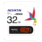 Флешка USB ADATA С008 (AC008-32G-RKD), 32Gb, USB 2.0, R/W 15/5, черный/красный, фото8