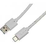 Кабель Buro BHP USB-TPC-1.8W USB 3.0 A(m) USB Type-C (m) 1.8м белый, фото2