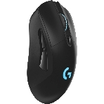 Мышь игровая Logitech G703 Lightspeed черная, сенсор 100-25600dpi (Hero25K), беспроводная 2.4GHz + USB 1,8м, 5 программируемых кнопок + колесо прокрутки, RGB-подсветка, под правую руку, фото44