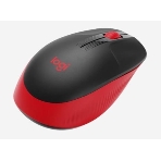 Мышь беспроводная Logitech M190 черный/красный, 1000 dpi, радиоканал, USB, кнопки - 3, фото96