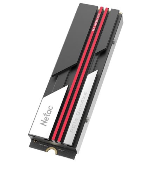 Накопитель SSD Netac NV7000, 2Tb, M.2 2280, PCIe 4.0 x4, NVMe, R/W 7200/6800, с радиатором