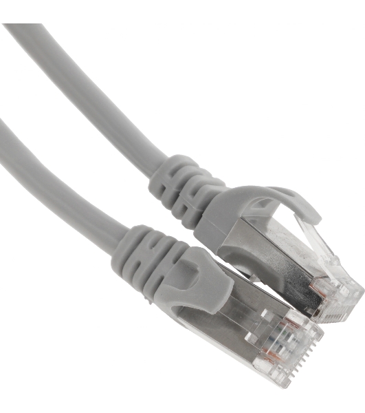 Патч-корд Premier PP6-2M 10000Gbит/с FTP 4 пары cat.6 CCA molded 2м серый RJ-45 (m)-RJ-45 (m)