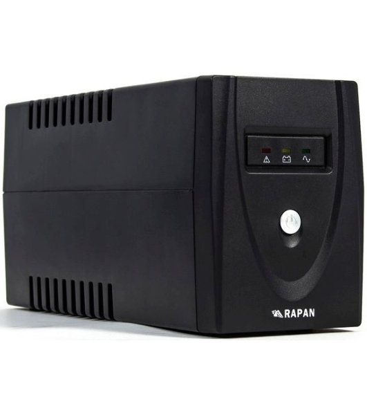 Источник бесперебойного питания RAPAN-UPS 600 220В 600В.А/350Вт меандр с АКБ 7А.ч интерактивный Бастион 739
