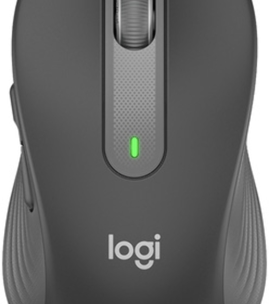 Мышь беспроводная Logitech Signature M650 графитовый, 4000 dpi, радиоканал, Bluetooth, USB, кнопки - 5
