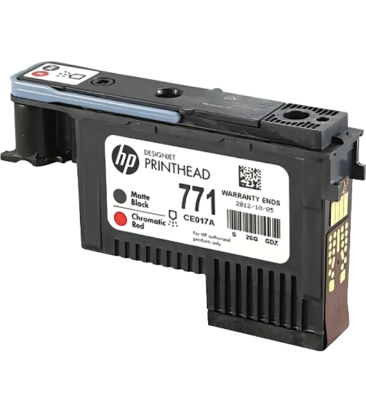 Картридж струйный HP CE017A черный матовый/хроматический красный печатающая головка для HP DJ Z6200