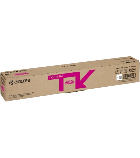 Картридж лазерный Kyocera TK-8115M (1T02P3BNL0) пурпурный для M8124cidn/M8130cidn 6000 стр.
