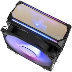 Кулер для процессора Eurocase 6PI120ARGb черный, 120 мм, алюминий/медь, 1800 об/мин, 36 дБ, 4 pin, 200 Вт, 157 мм, фото3