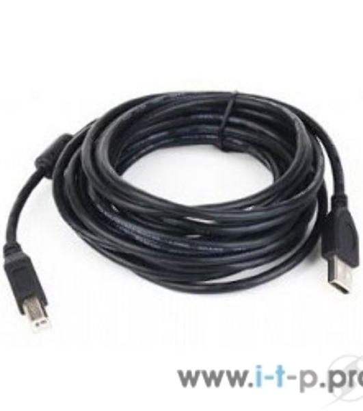 Кабель Gembird USB 2.0 PRO для соед. 3.0м AM/BM позол.конт., фер.кол., пакет