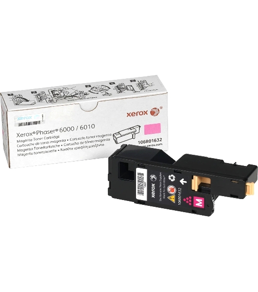 Картридж лазерный Xerox 106R01632 пурпурный для Xerox Ph 6000/6010N/WC 6015 (1000 стр.)(Channels)