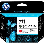 Картридж струйный HP CE017A черный матовый/хроматический красный печатающая головка для HP DJ Z6200, фото3