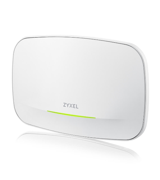 Точка доступа Zyxel NebulaFlex NWA130BE, WiFi 7, 802.11a/b/g/n/ac/ax/be (2,4 и 5 ГГц), MU-MIMO, антенны 2x2, до 688+4320 Мбит/с, 2xLAN 2.5GE, PoE