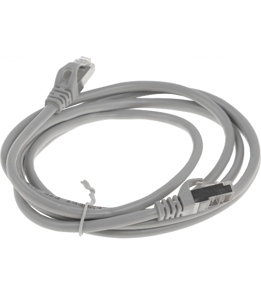 Патч-корд Premier PP6-2M 10000Gbит/с FTP 4 пары cat.6 CCA molded 2м серый RJ-45 (m)-RJ-45 (m)