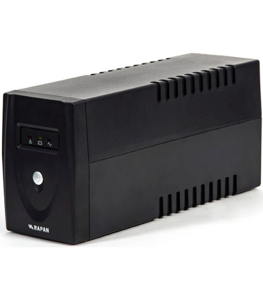 Источник бесперебойного питания RAPAN-UPS 600 220В 600В.А/350Вт меандр с АКБ 7А.ч интерактивный Бастион 739