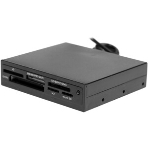 Кард-ридер Ginzzu USB 2.0 Card reader SD/SDHC/MMC/MS/microSD/xD/CF, 3.5' черный GR-116B, фото4