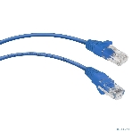 Шнур коммутационный Cabeus, Cat.5e, неэкр., U/UTP, RJ45/RJ45, PVC, AWG24, 0.15м, синий, фото3