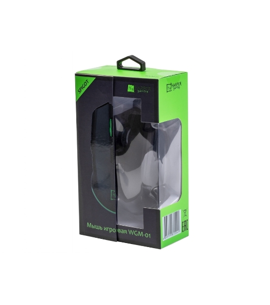 Мышь беспроводная Harper Gaming Spigot WGM-01 черный, 4000 dpi, радиоканал, USB, кнопки - 7