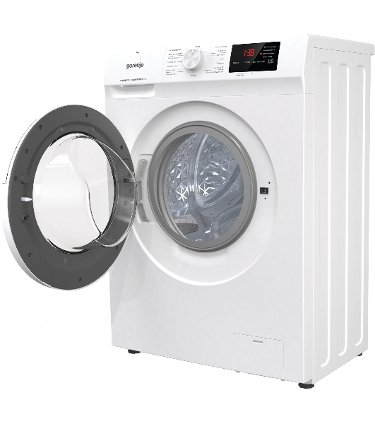 Стиральная машина Gorenje WHE60SFS белый загр. фронтальная макс.: 6 кг 1000об/мин класс: А+++