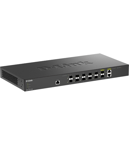Коммутатор D-Link DXS-1210-12SC/B1A, 10×10 Гбит/с SFP+ + 2×10 Гбит/с Combo, управляемый