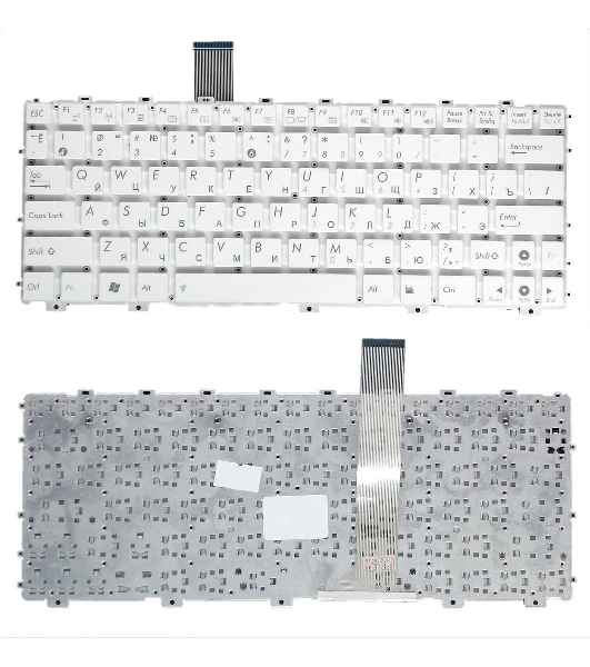 Клавиатура для ноутбука Asus Eee PC 1015 X101 белая