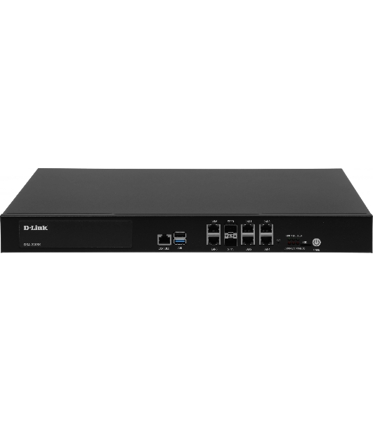 Маршрутизатор D-Link DSA-2208X/A1A, 6×1 Гбит/с + 2×10 Гбит/с SFP+, управляемый