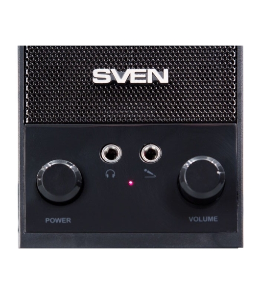 Акустическая система SVEN SPS-604 2.0 черный 4Вт