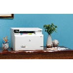 МФУ лазерное HP Color LaserJet Pro MFP M182n (7KW54A), A4, цветной, печ. до 16 стр/мин., 600 x 600 dpi (печать) 1200x1200dpi (скан.), USB, RJ-45, Air Print, Mopria, фото31