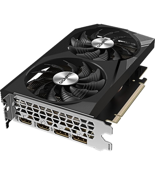 Видеокарта GIGABYTE NVIDIA GeForce RTX 3050 8Gb GDDR6 128bit 2xHDMI 2xDP