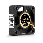 Вентилятор для корпуса ExeGate ExtraPower EP04010S3P-5 черный, 40 мм, 7500 об/мин, 35 дБ, 3 pin, фото 1