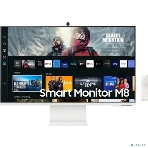 Монитор 32' Samsung M8 S32DM801UIXCI VA 3840x2160, 60 Гц, 4 мс, 16:9, 400 кд/м², 1xHDMI, 2xUSB-A, 1xUSB-C, белый, фото11