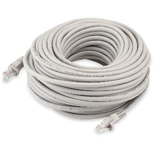 Патч-корд Buro UTP-5E-20M-G-LSZH UTP cat.5e 20м серый RJ-45 (m)-RJ-45 (m)