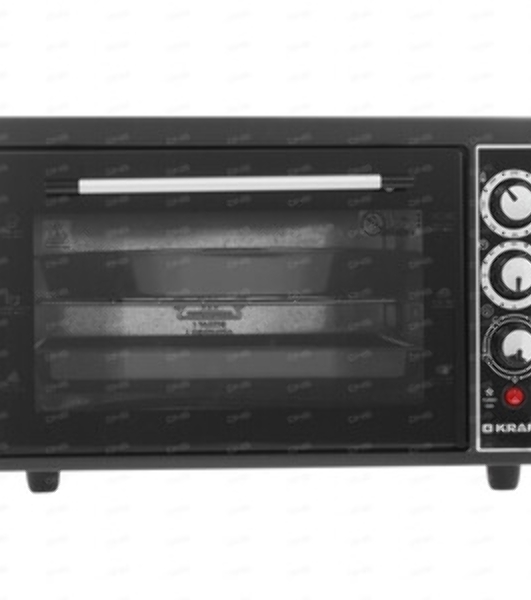 Мини-печь Kraft KF-MO3804RKBL черный Мощность 1500(Вт),Объем 38(Л)
