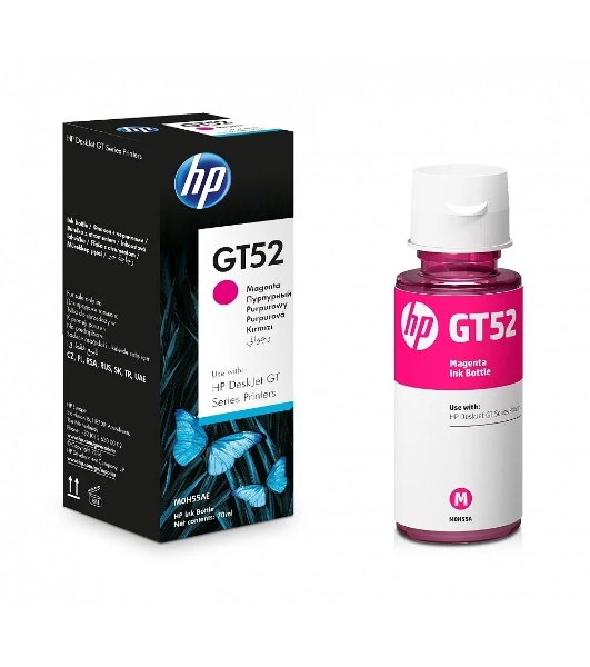 Картридж струйный HP GT52 M0H55AE пурпурный, 8000 стр. (70 мл), для HP DJ GT 5810/5820