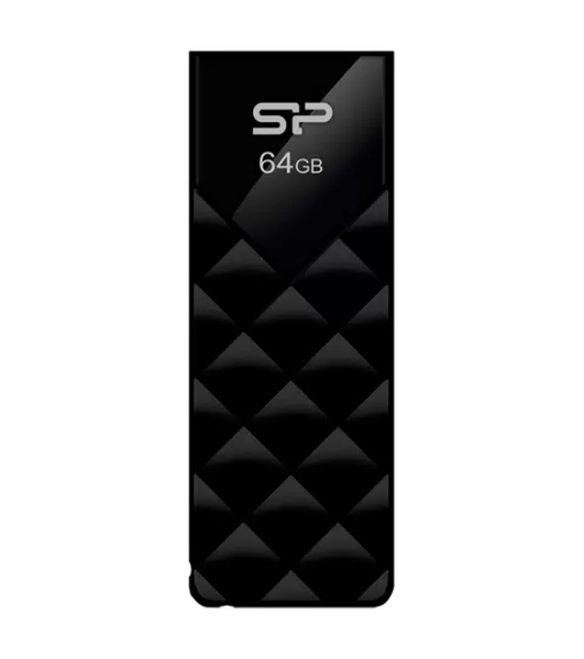 Флешка USB Silicon Power R/W USB 64Gb Ultima U03 SP064Gb,UF2U03V1K USB 2.0, черный