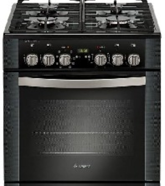 Плита комбинированная Gefest 6502-03 0044 черный, конфорок 4 газовых, духовка 55 л, 60 см x 85 см x 60 см