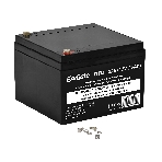 Батарея для ИБП ExeGate DTM 1226 (12V 26Ah), клеммы под болт М5, фото 1
